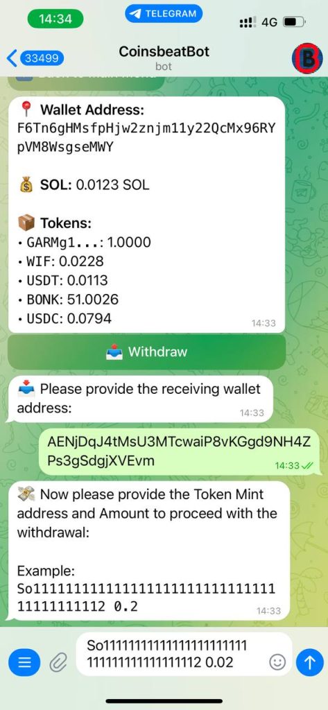 Crypto Telegram bots