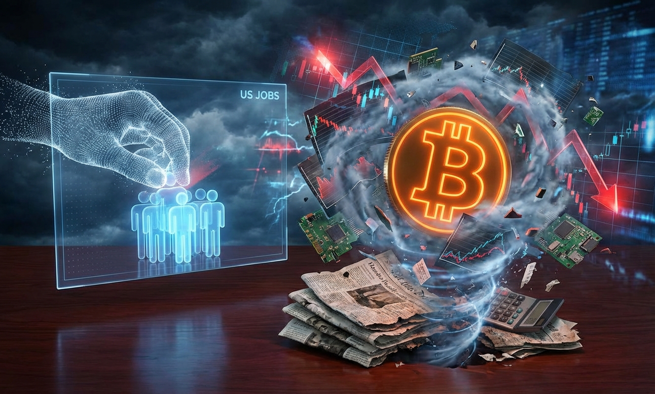 161,000 US jobs just disappeared after a revision as Bitcoin navigates increasingly messy macro data