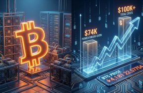New model proves miners need Bitcoin above $74k to break even on power – but other costs push it over 6 figures
