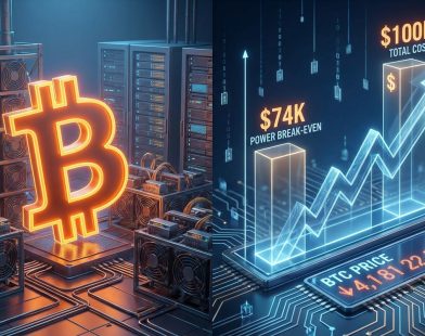 New model proves miners need Bitcoin above $74k to break even on power – but other costs push it over 6 figures