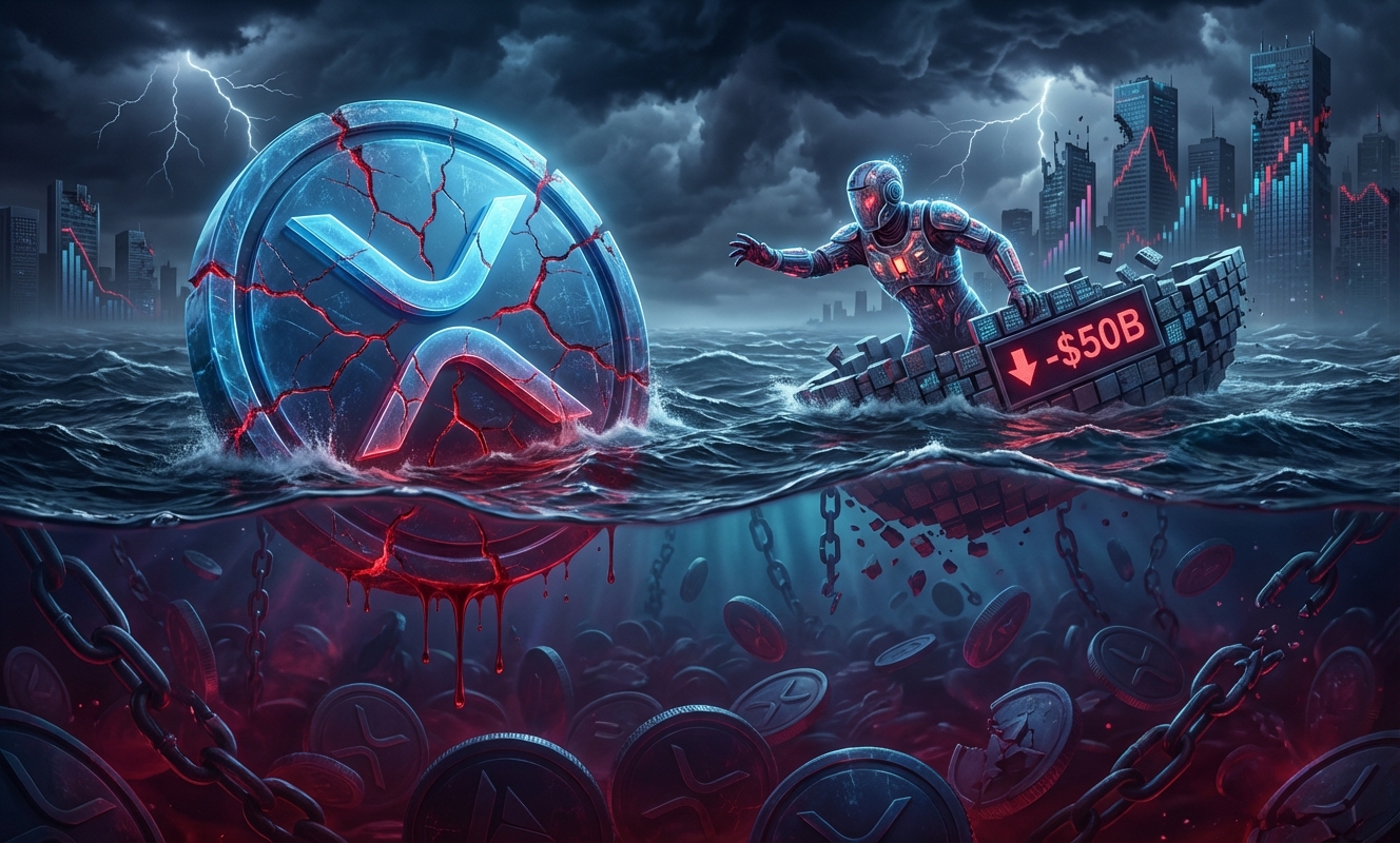 XRP is bleeding with over $50 billion in unrealized losses as 60% of supply goes underwater