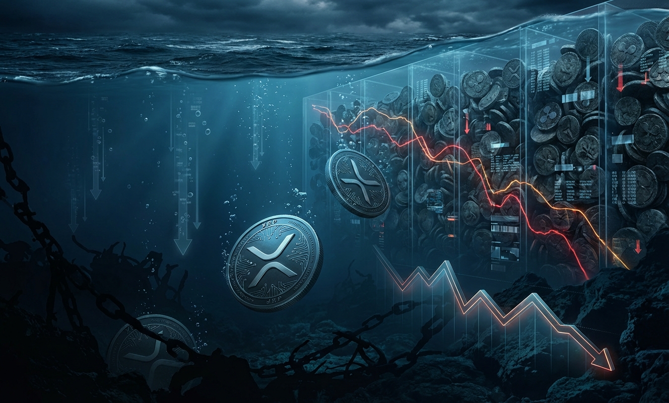 XRP is bleeding with over $50 billion in unrealized losses as 60% of supply goes underwater- Market Analysis