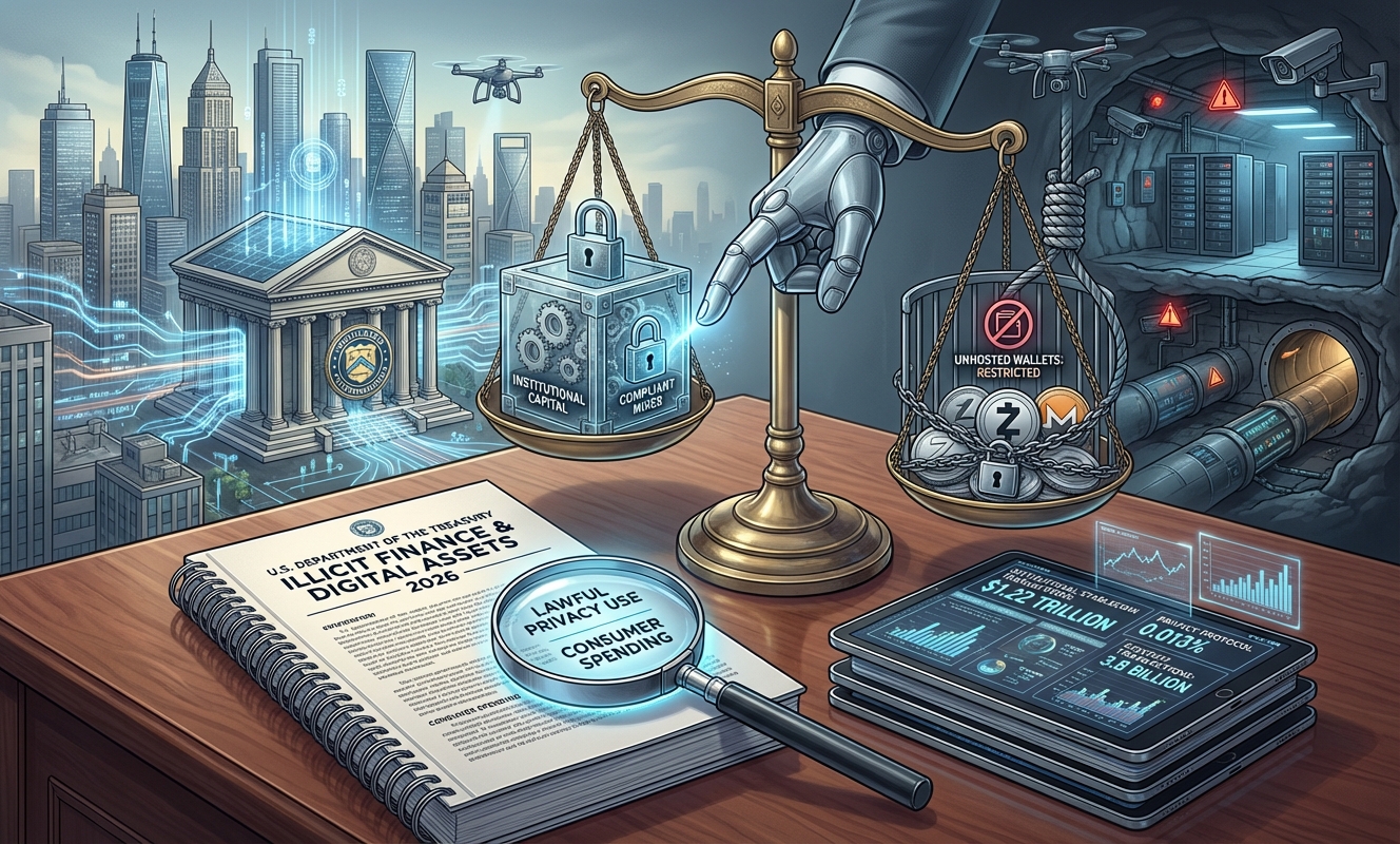 US Treasury signals regulated crypto privacy may have a future in the US- Market Analysis