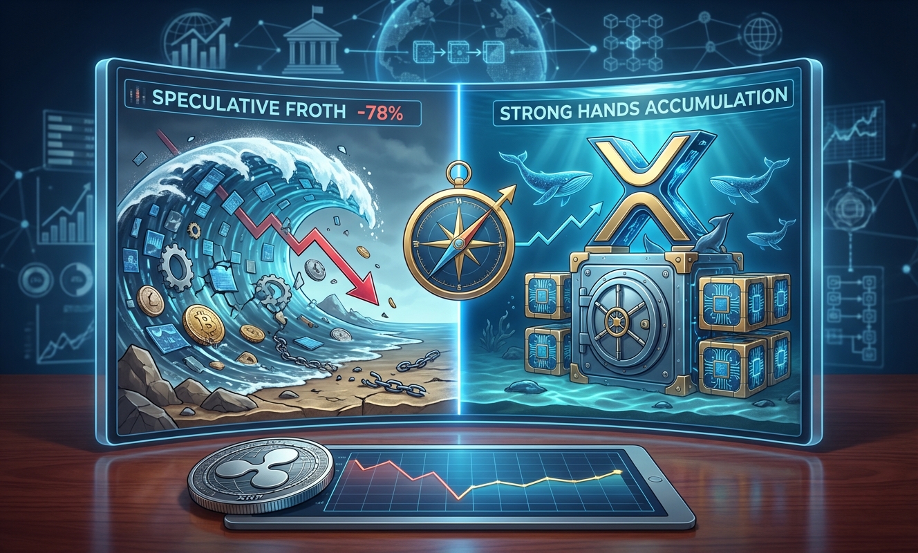 XRP leverage collapses 78%, but $1.4B in ETF money still won’t leave because of Ripple’s expanding footprint- Market Analysis