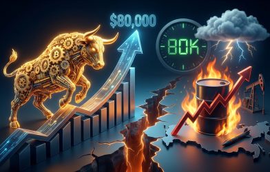 Bitcoin set up for rip to $80,000 even as oil prices surge and Iran threatens $200 a barrel