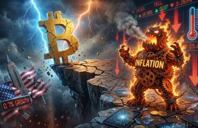 Bitcoin price faces a crucial weekend test as US growth collapses to 0.7% while inflation stays stubborn