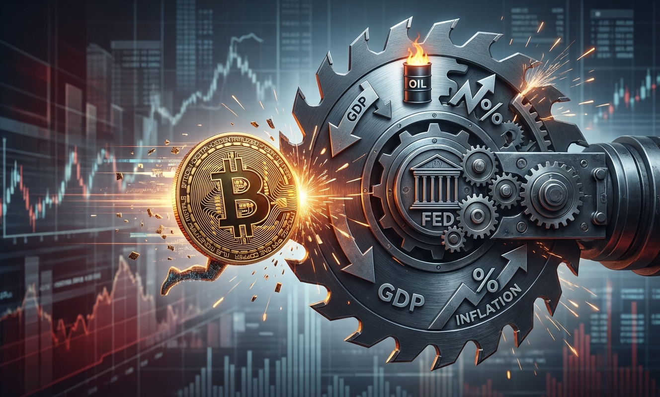 Bitcoin price faces a crucial weekend test as US growth collapses to 0.7% while inflation stays stubborn- Blockchain Trends