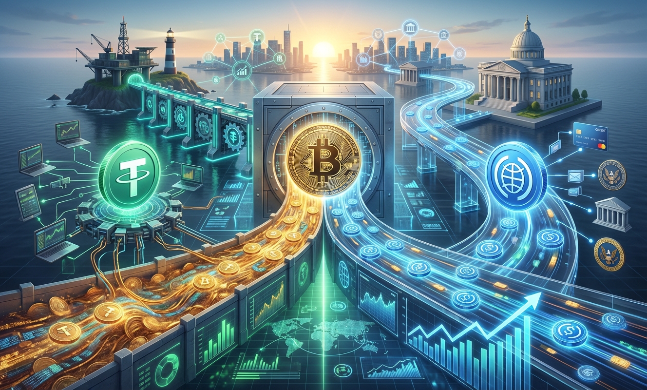 Digital dollar power balance cracks as Circle’s growth spurt closes in on Tether’s dominance- Blockchain Trends