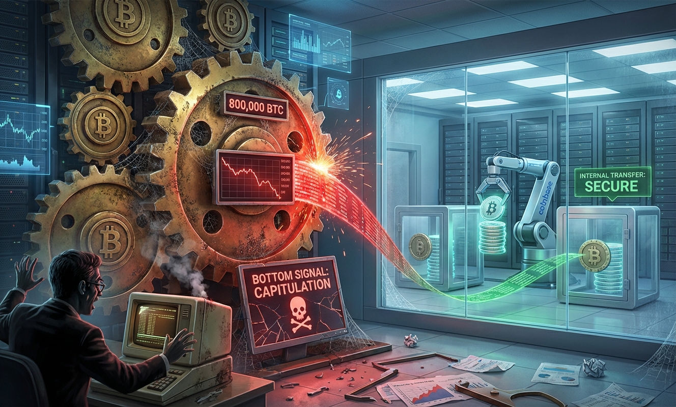 The illusion of movement: How Coinbase’s 800,000 BTC migration exposes the flaw in raw Bitcoin age metrics- Market Analysis