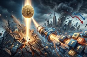 Bitcoin price climbs as global markets shake, fueled by ETFs and institutional buying