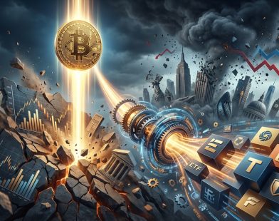 Bitcoin price climbs as global markets shake, fueled by ETFs and institutional buying