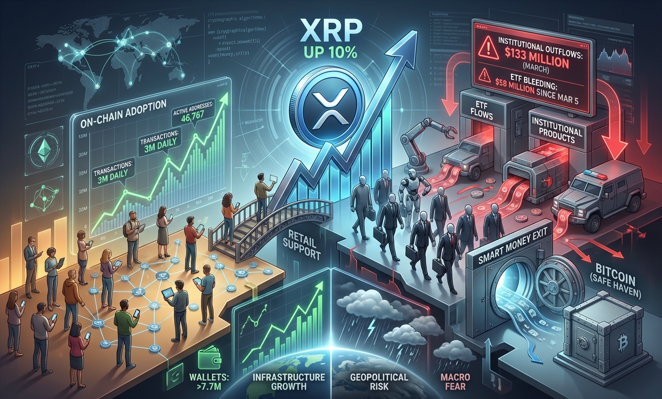 XRP rallies as ledger activity surges — even as ETFs suffer over $50 million in outflows- Market Analysis