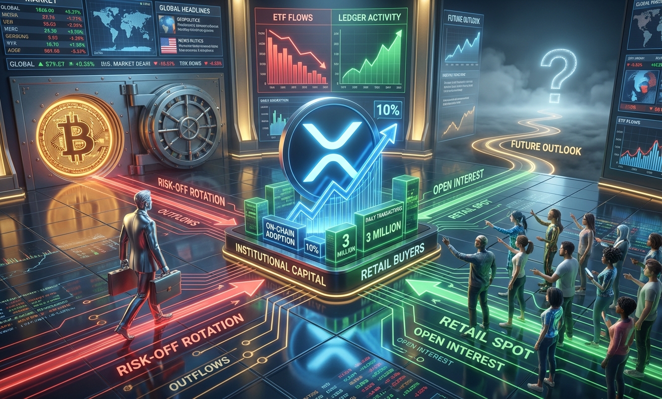 XRP rallies as ledger activity surges — even as ETFs suffer over $50 million in outflows- Blockchain Trends