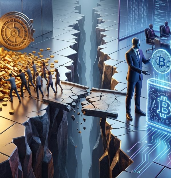 Retail is rushing into gold, but institutions are buying Bitcoin again – so why the split?