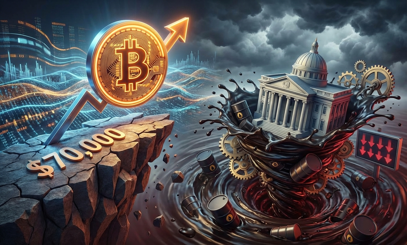Bitcoin defies drop below $70,000 as oil turns into a central-bank problem