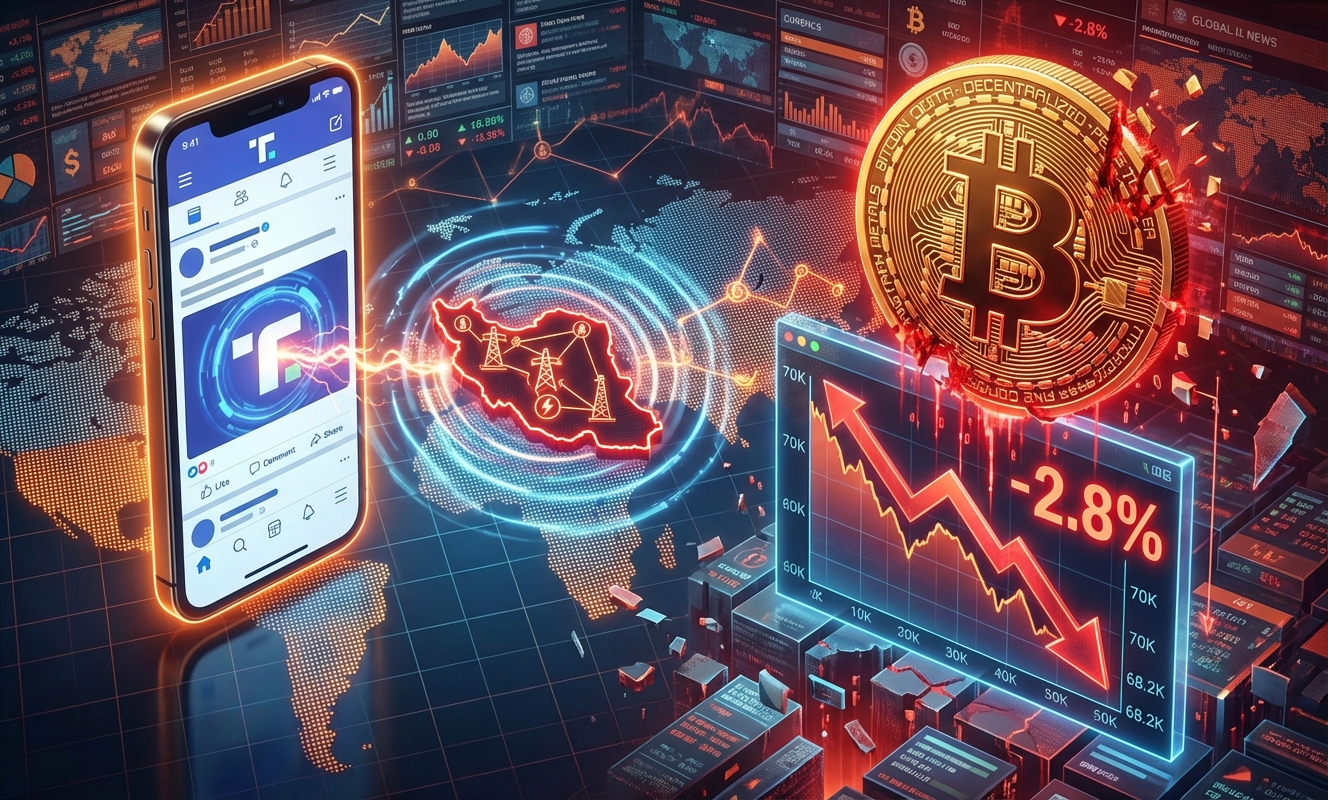 Bitcoin crashes to $68,000 as US threatens to “obliterate’ all Iranian power plants- Market Analysis