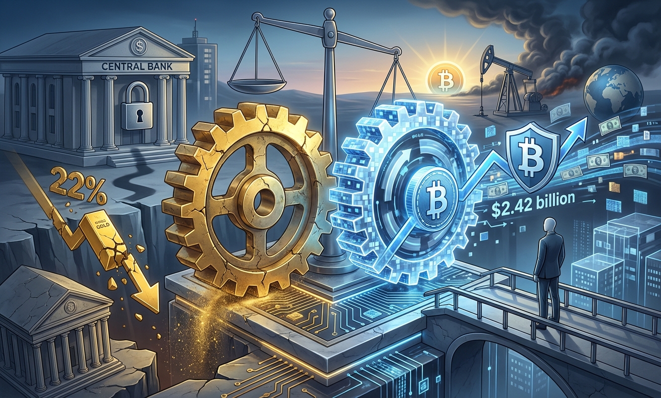 Why investors are pulling back from gold and still buying Bitcoin- Blockchain Trends