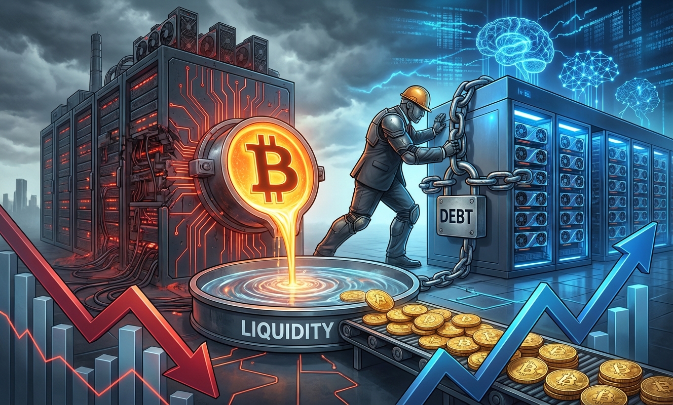 Bitcoin miners start funding pivot to AI with debt while selling BTC to stay liquid