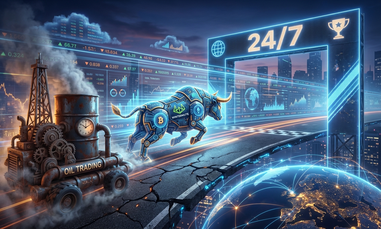 Crypto is winning the race to own oil trading after hours as Wintermute launches 24/7 trading