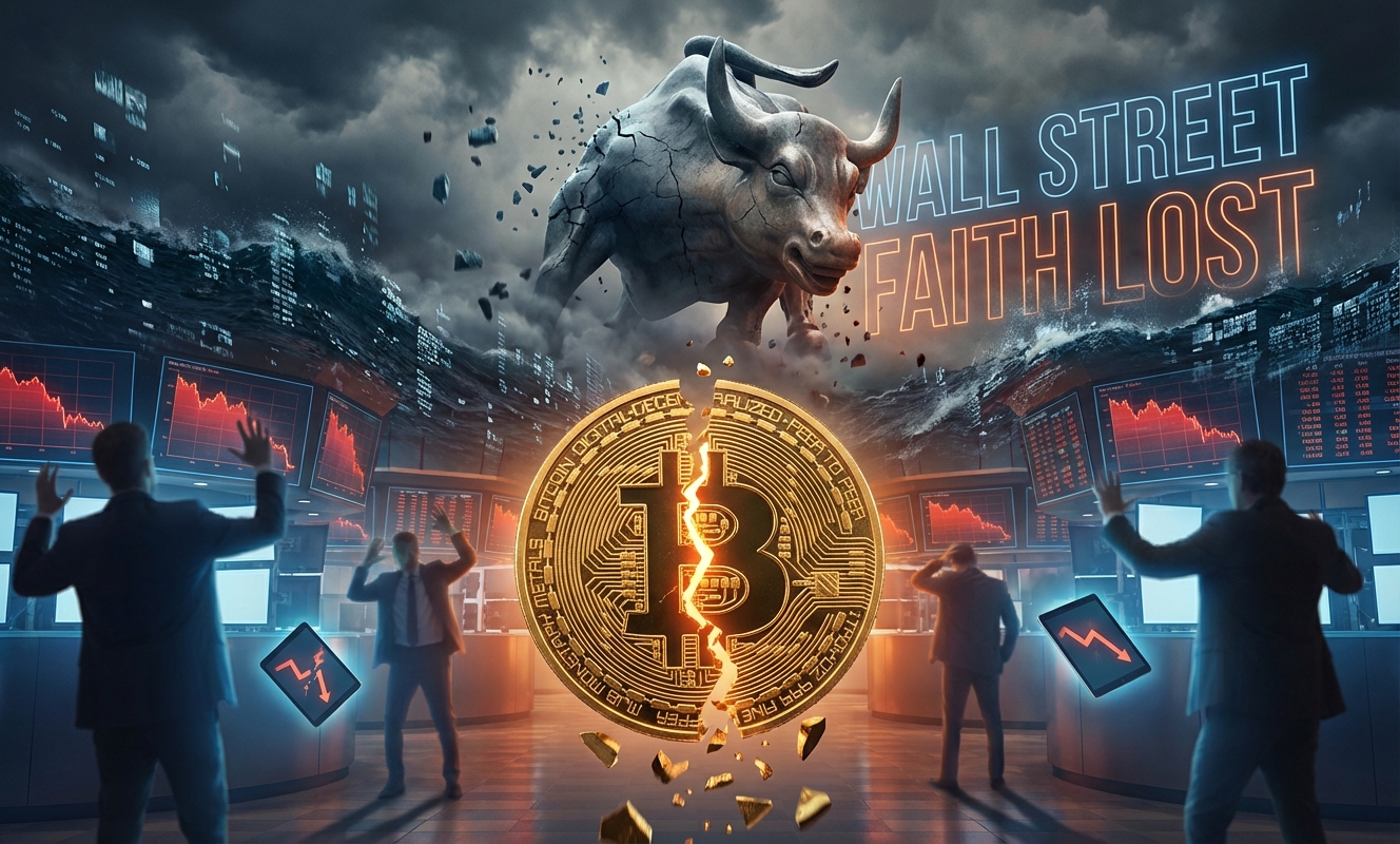 The next Bitcoin shock could be where Wall Street finally loses faith and starts selling