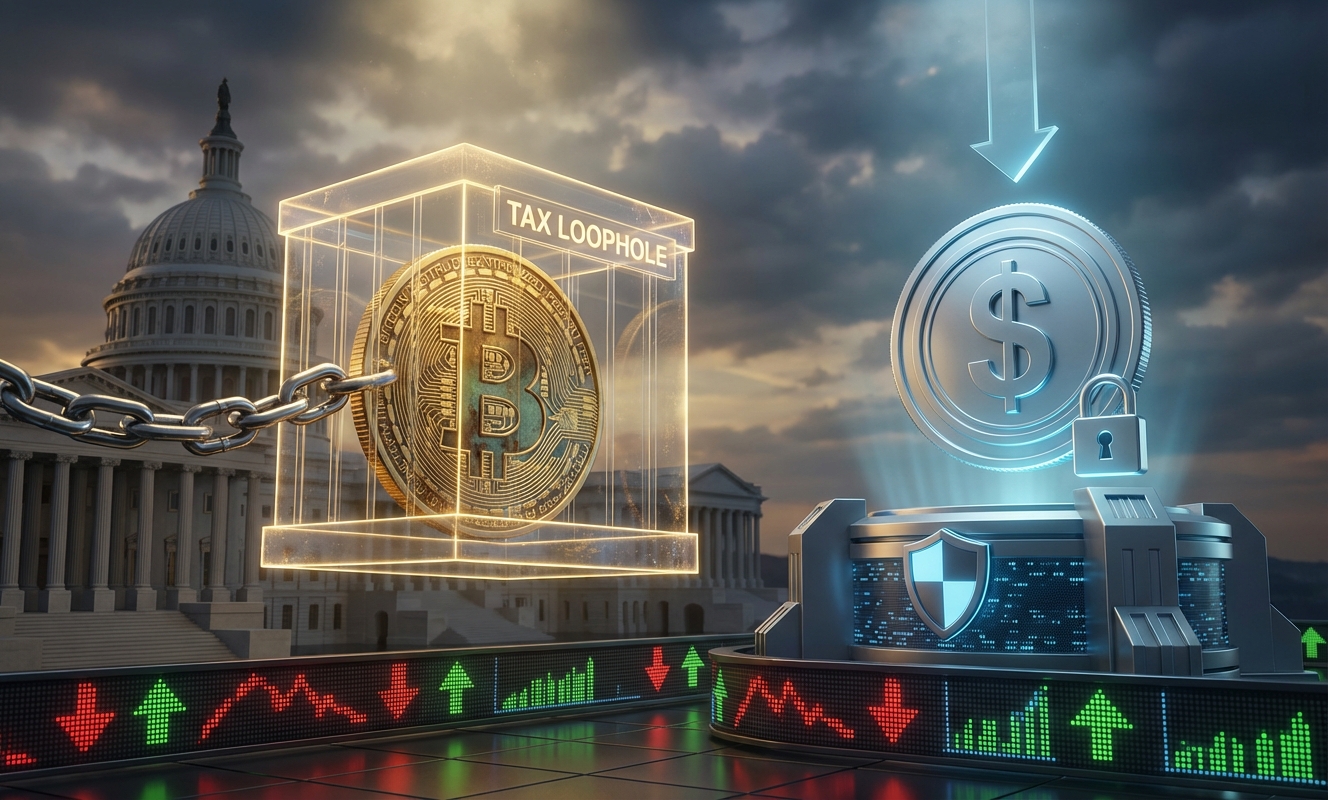 Congress proposes removal of widely used Bitcoin tax loophole and giving it to regulated stablecoins