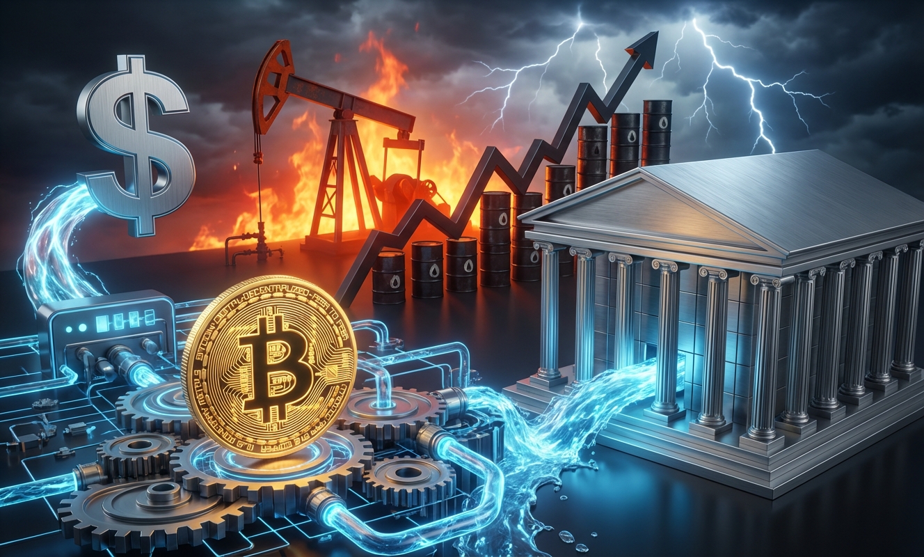 Bitcoin gets liquidity lifeline as US injects $3 billion into banking system amid oil price spike