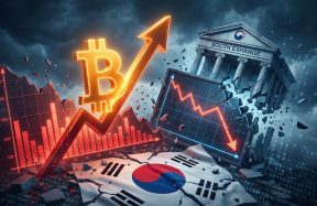 Bitcoin surges past $71,000 during a record South Korean stock market crash of 18% this week