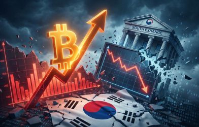 Bitcoin surges past $71,000 during a record South Korean stock market crash of 18% this week