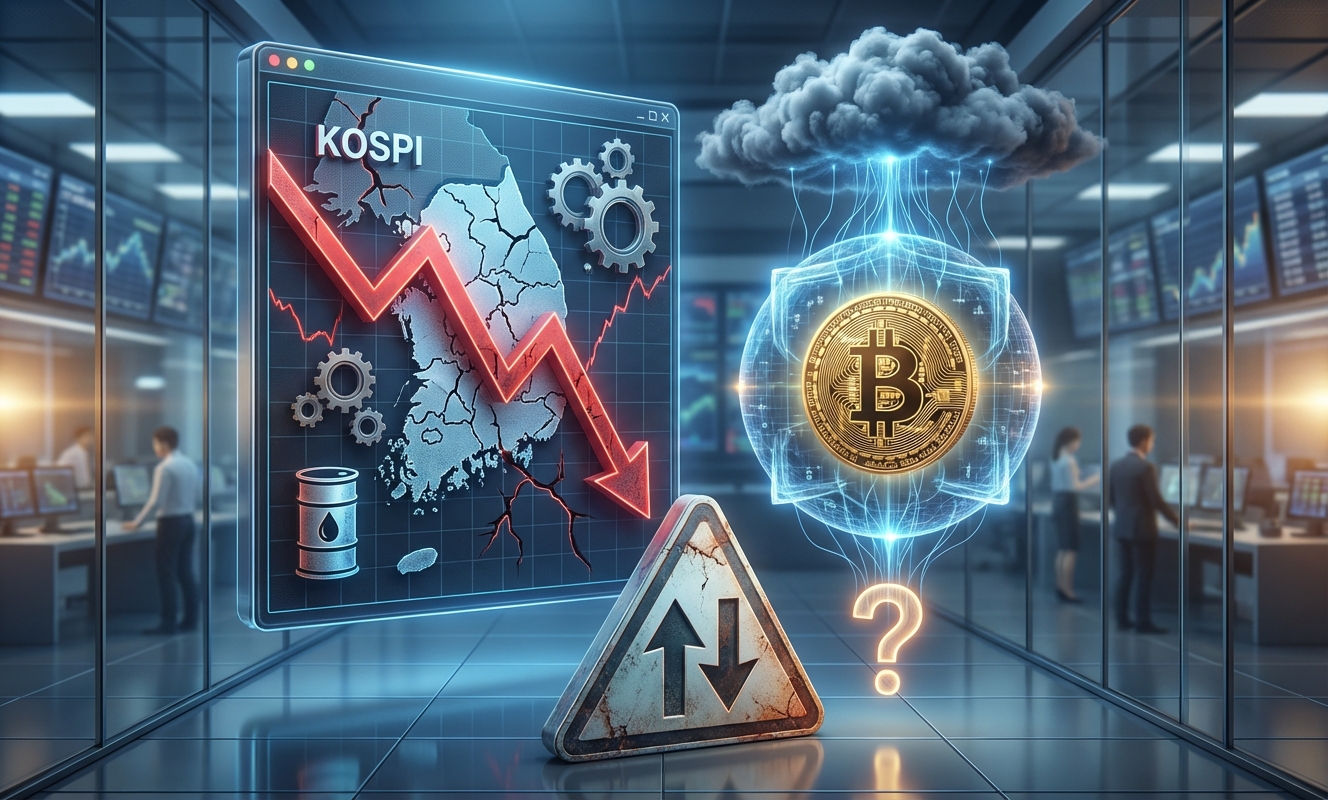 Bitcoin surges past $71,000 during a record South Korean stock market crash of 18% this week