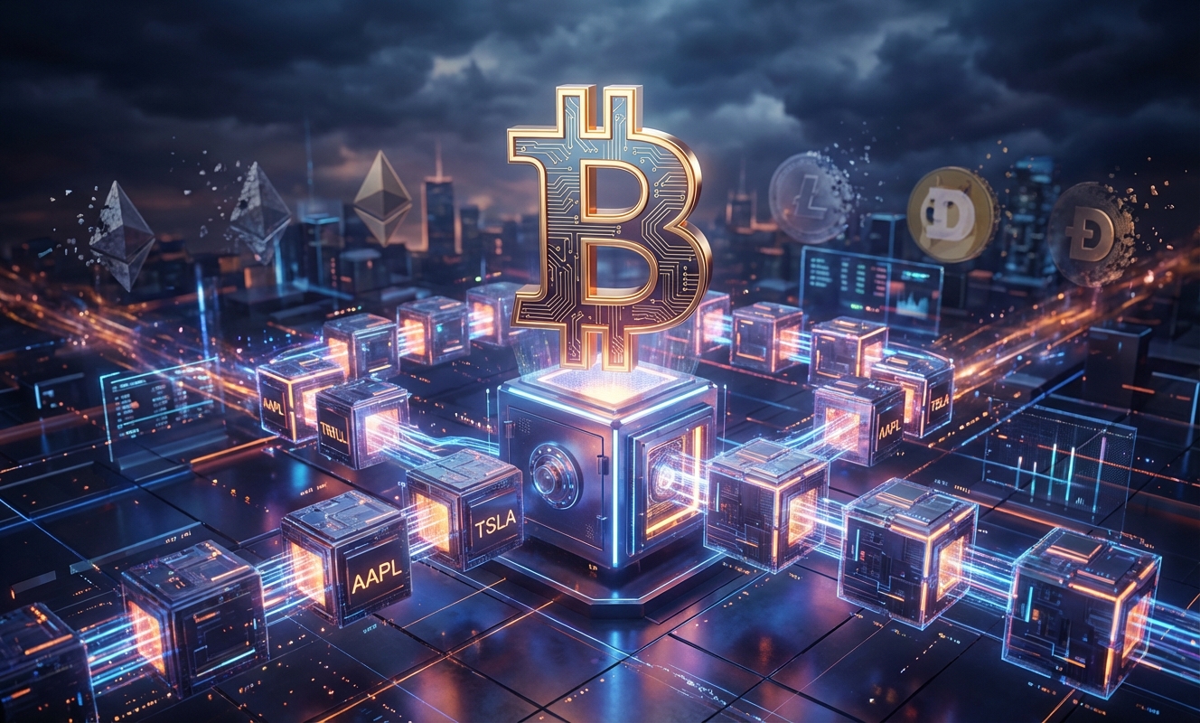 Bitcoin investors may not need altcoins to diversify if tokenized stocks move on-chain