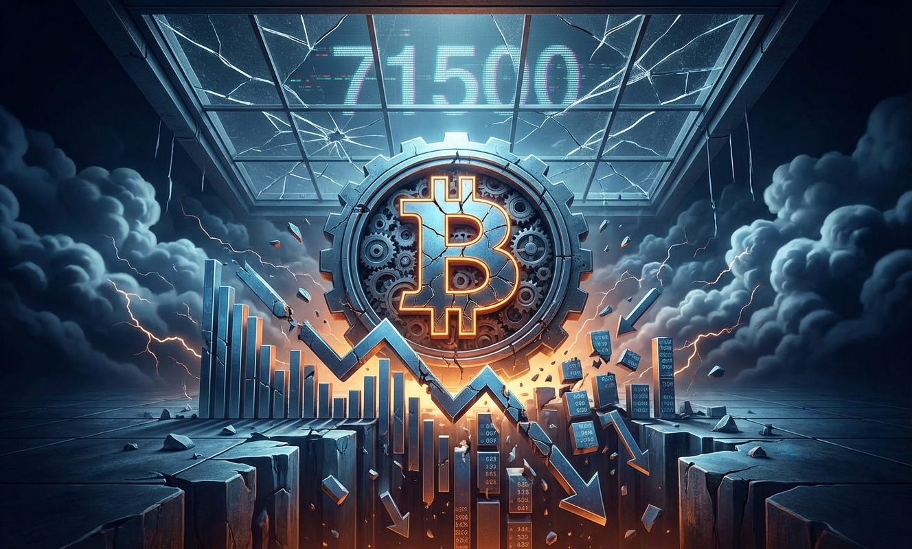 Bitcoin fails again at $71,500 as weakening momentum raises risk of a deeper pullback