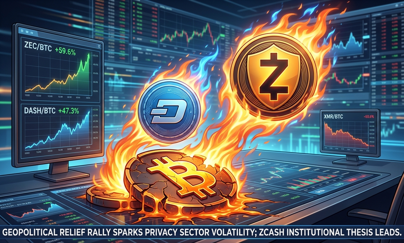Zcash beats Bitcoin by 46% as privacy coins decouple during Iran War- Market Analysis