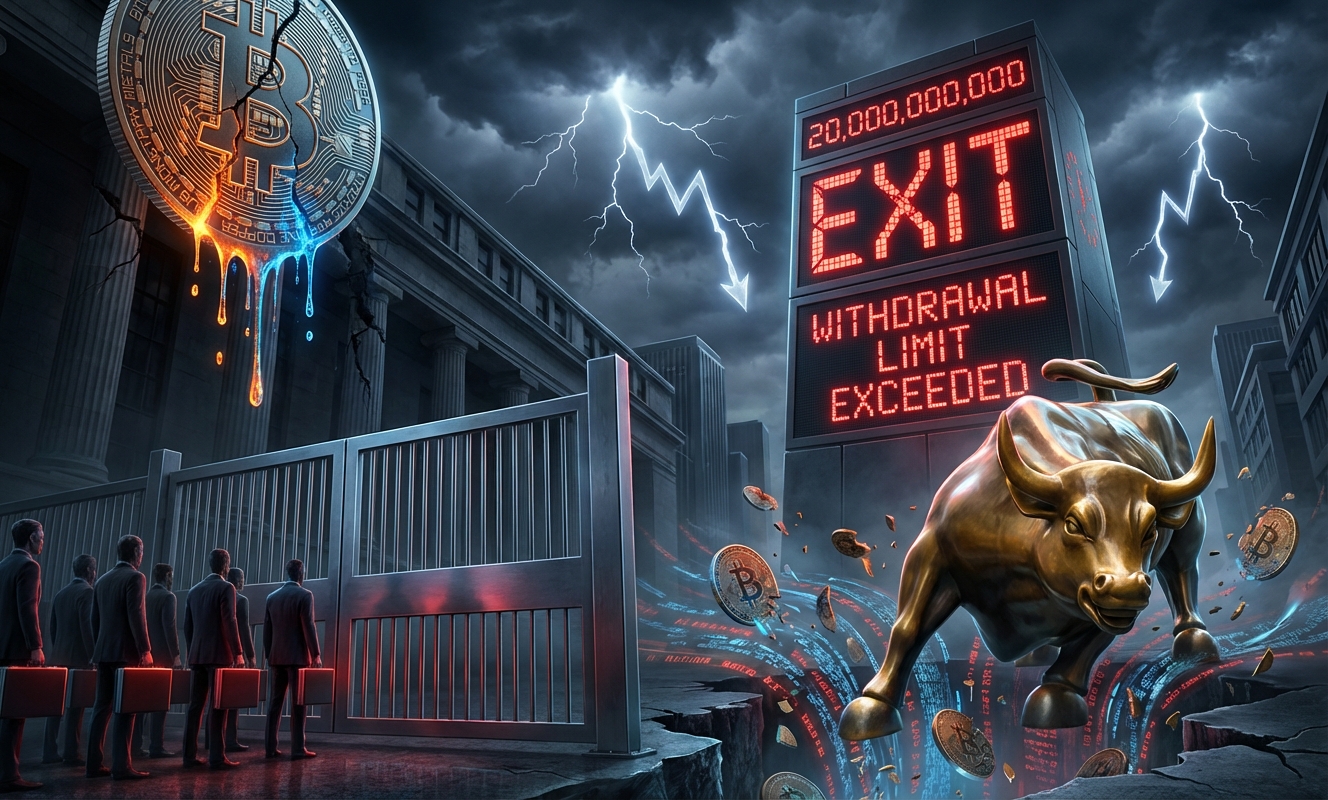 Wall Street private credit crisis looms as $20B exit wave triggers fresh withdrawal limits threatening Bitcoin liquidity
