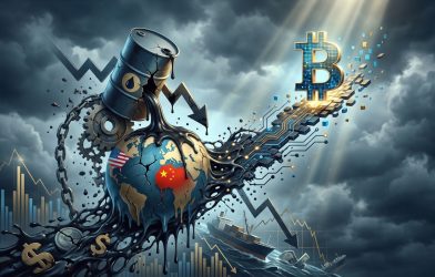 Oil prices falling hasn’t stopped China trade and US inflation weakening as economic contagion spreads – in opportunity for Bitcoin