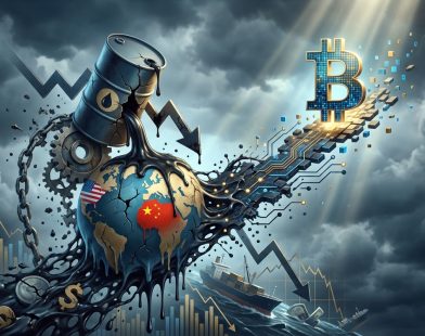 Oil prices falling hasn’t stopped China trade and US inflation weakening as economic contagion spreads – in opportunity for Bitcoin