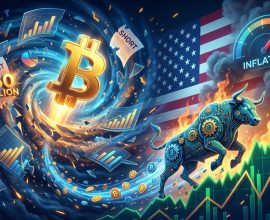 Bitcoin surges on $650 million short squeeze, passing $76,000 as US inflation numbers fuels risk asset rally