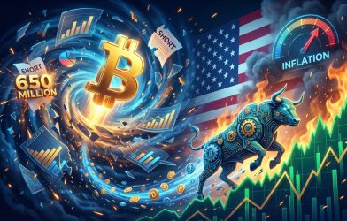 Bitcoin surges on $650 million short squeeze, passing $76,000 as US inflation numbers fuels risk asset rally