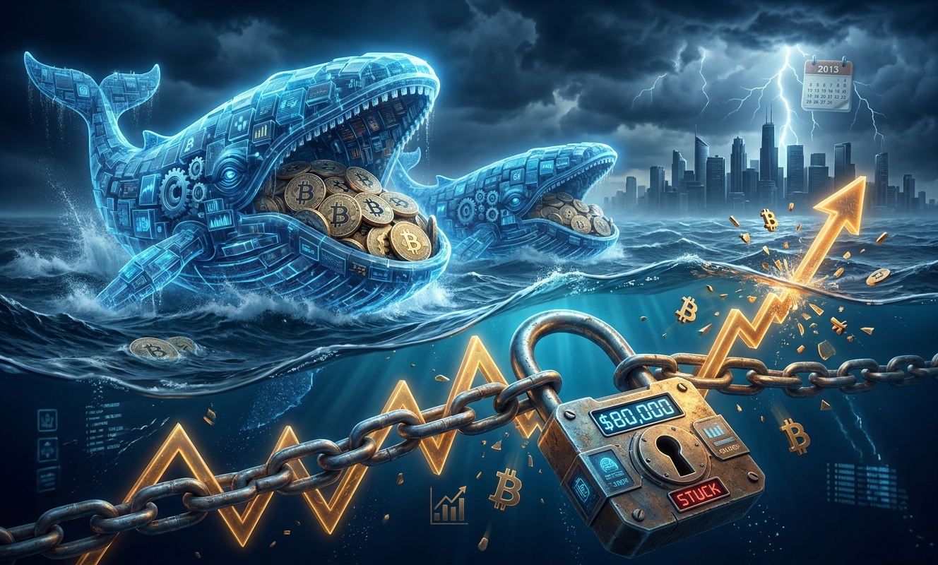 Bitcoin whales just bought the most BTC since 2013 – so why is the price stuck below $80,000?