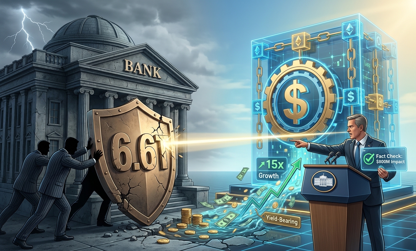 White House tells “greedy” banks to “move on” from CLARITY Act stablecoin yield fight- Market Analysis