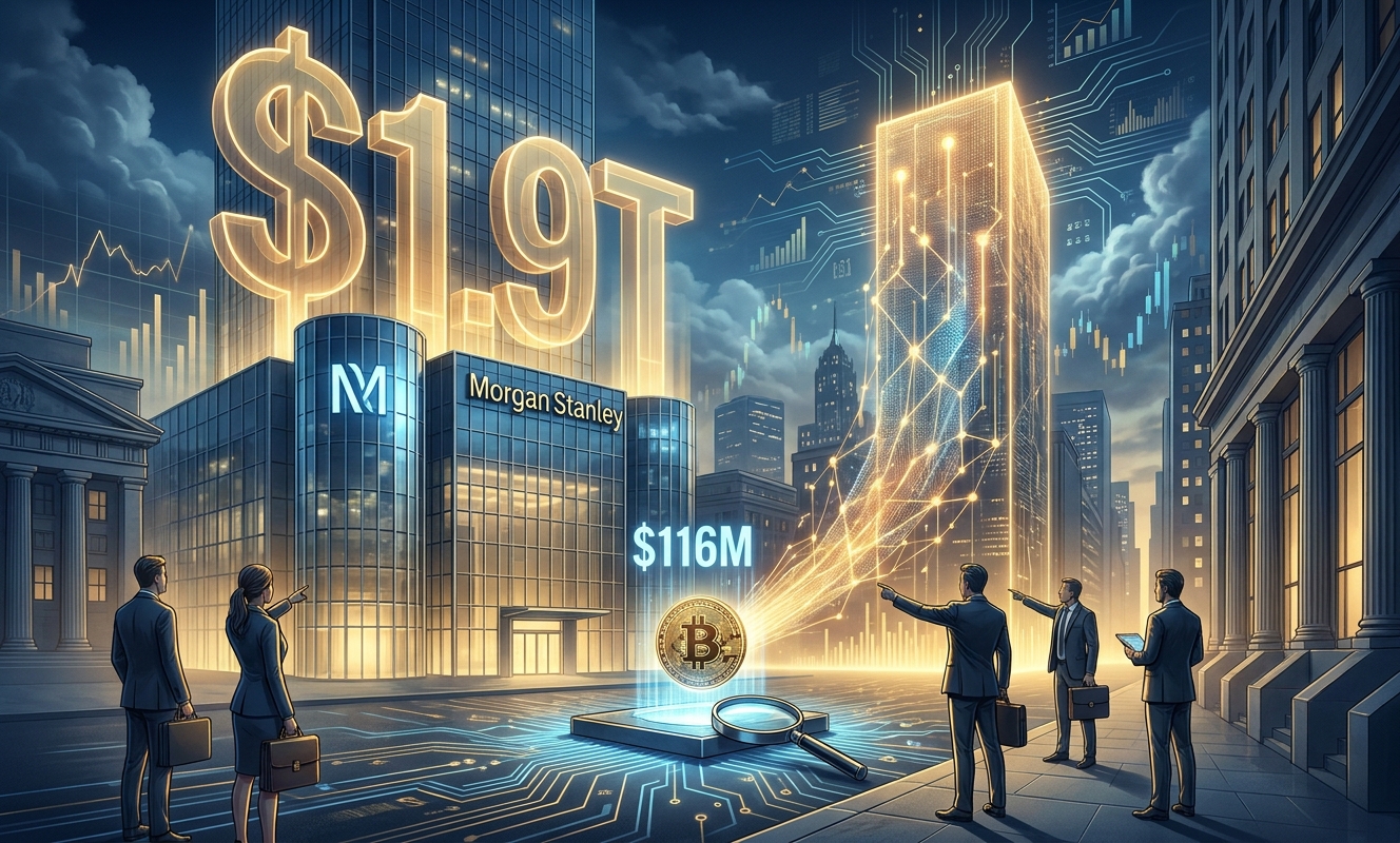 Morgan Stanley’s $116M Bitcoin ETF debut is tiny next to $1.9T, and that’s why Wall Street will notice