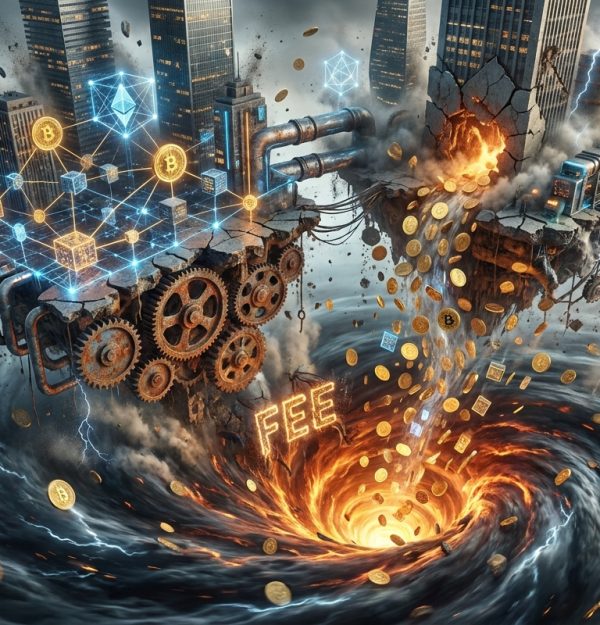 Crypto traders spend $9.7B on fees as the next Bitcoin drawdown will expose which on-chain costs are real