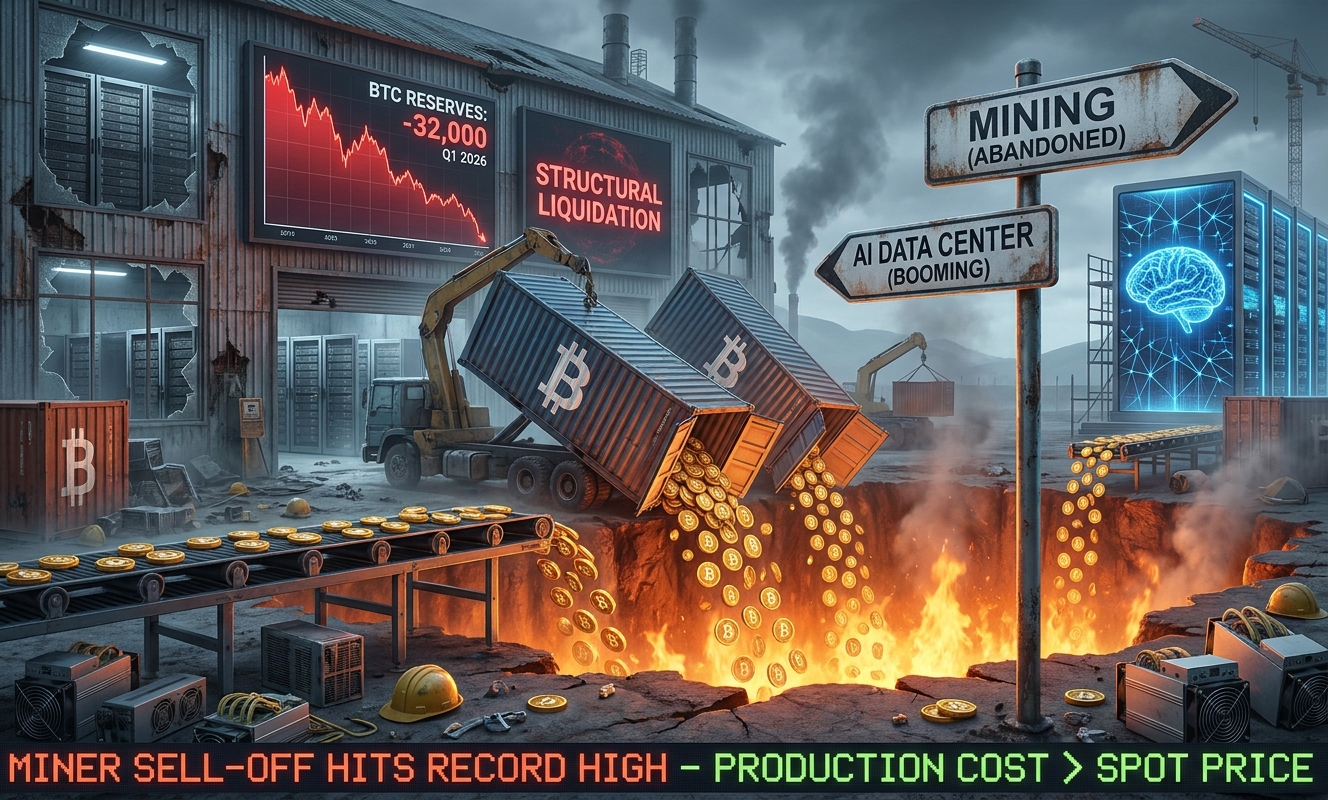 Public miners dump record BTC and are pivoting to AI — is Bitcoin’s security backbone starting to hollow out?- Market Analysis