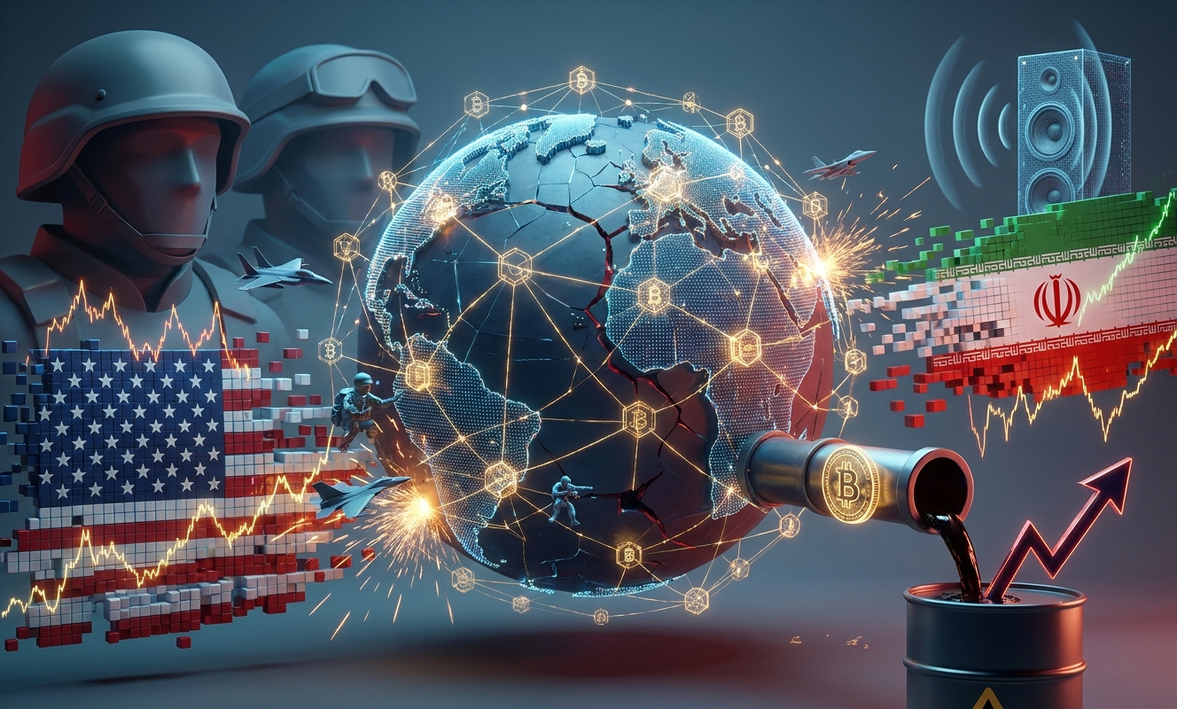 Crypto trading joins wartime propaganda as “digital oil” called out amid volatile US-Iran ceasefire trading