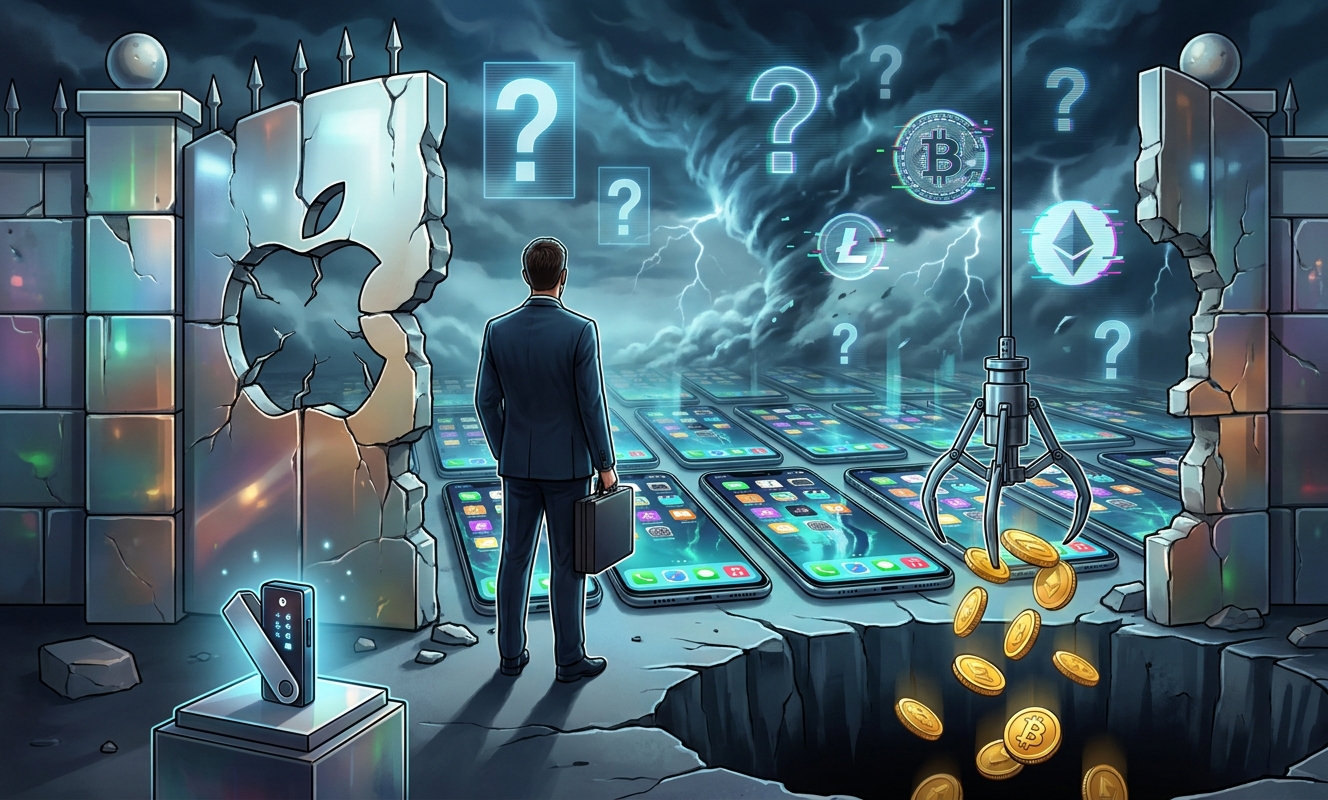 Will new Apple CEO combat fake crypto apps littering the “walled garden” App Store?- Blockchain Trends