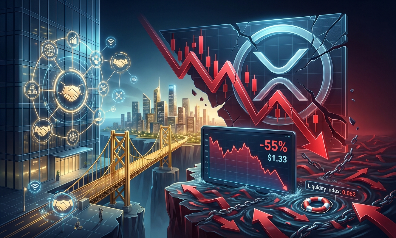 XRP’s longest slump in a decade collides with Ripple’s $13 trillion institutional push- Market Analysis