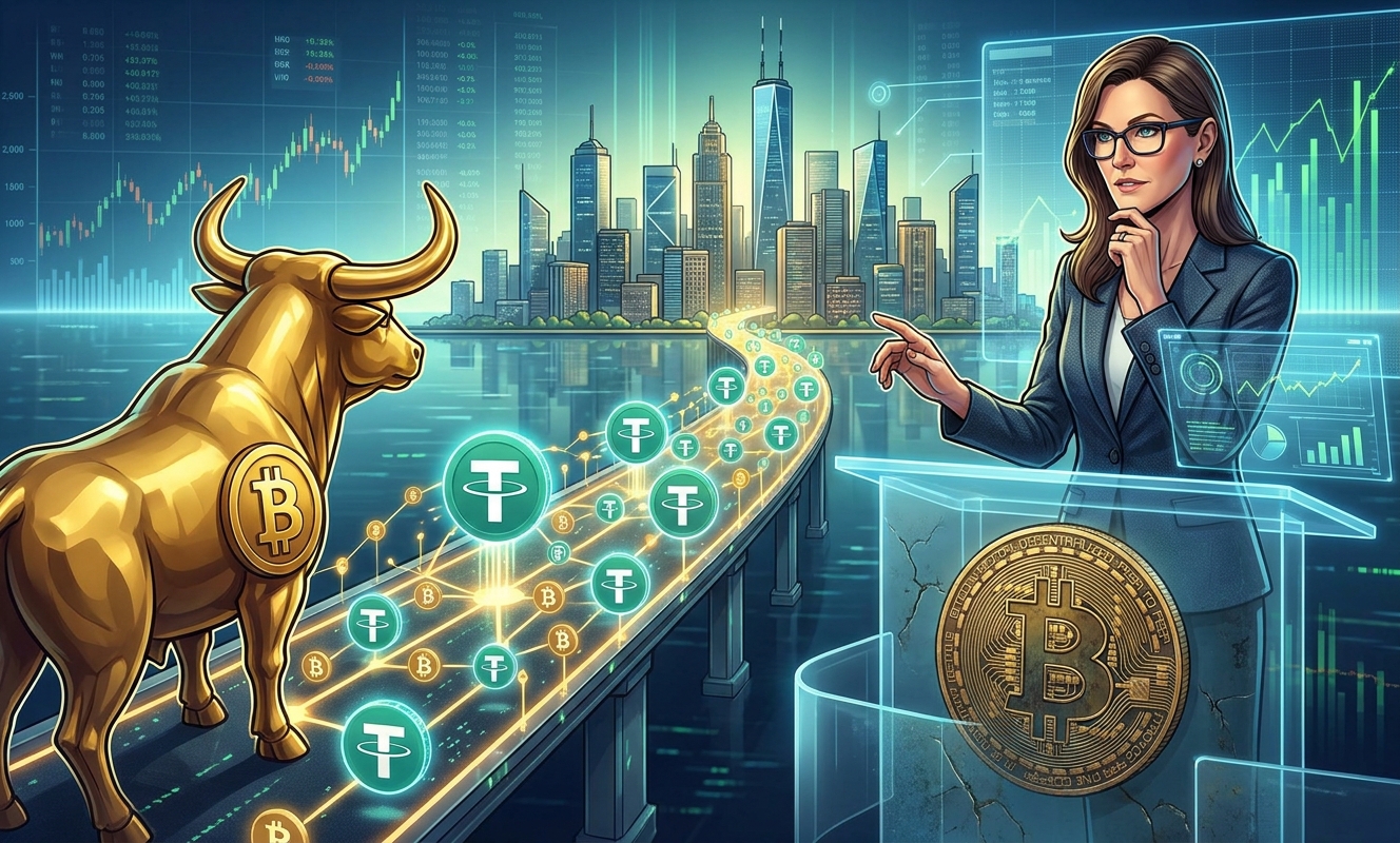 Cathie Wood’s Bitcoin bull thesis concedes stablecoins won the real-world payment fight