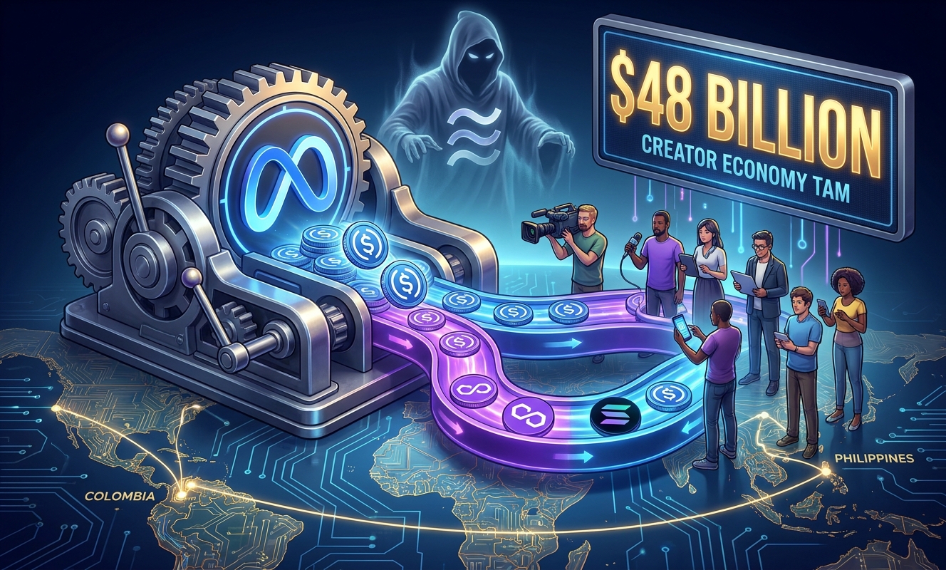 Meta’s USDC pilot shows how stablecoins could capture billions in creator payouts- Market Analysis