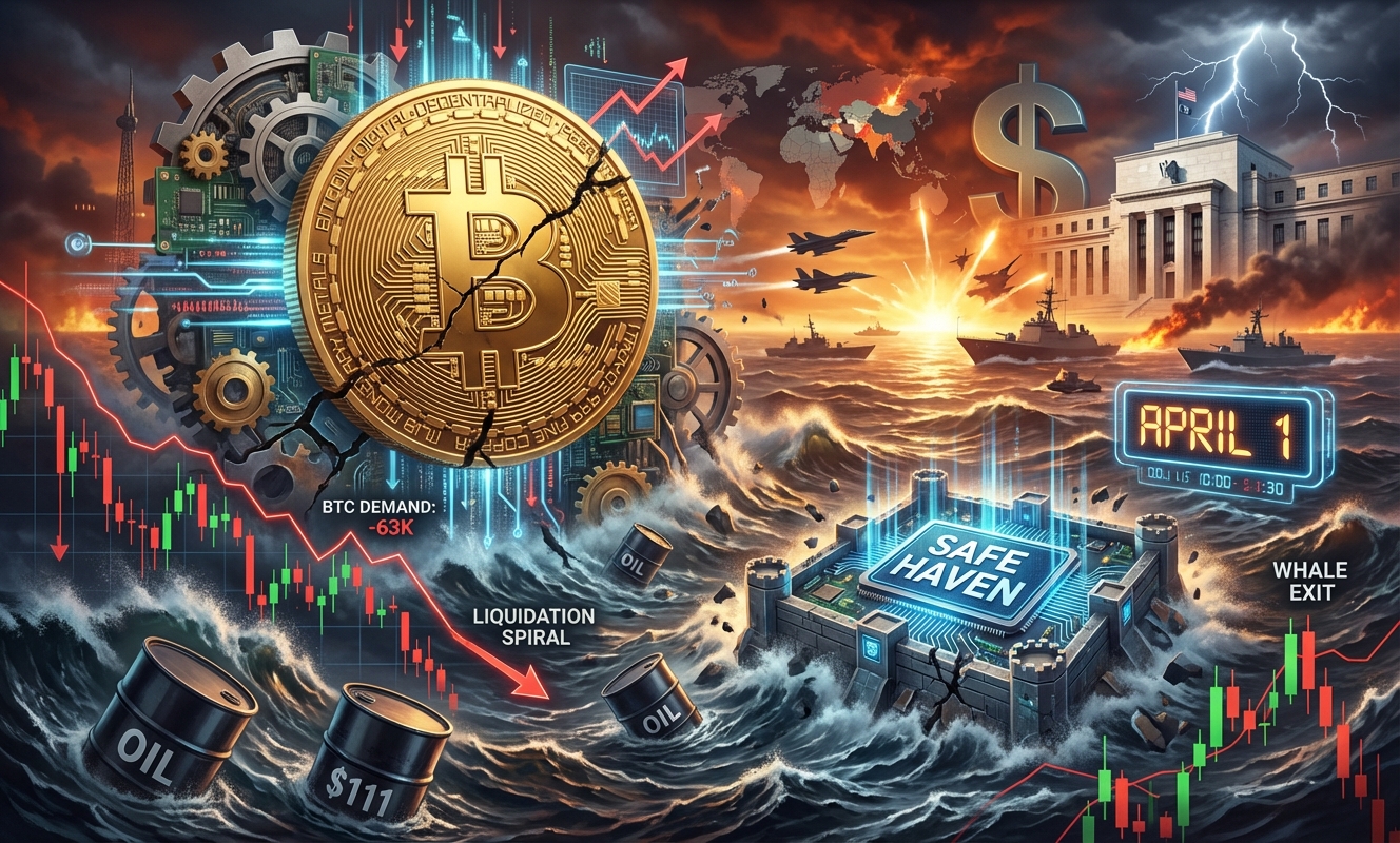 Bitcoin’s safe haven story breaks as war shock revives $10,000 risk if oil hits $150 a barrel- Market Analysis