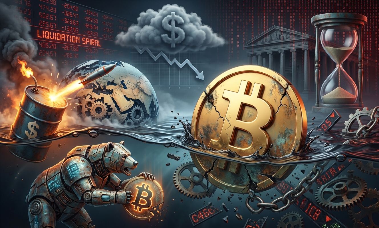 Bitcoin’s safe haven story breaks as war shock revives $10,000 risk if oil hits $150 a barrel- Blockchain Trends