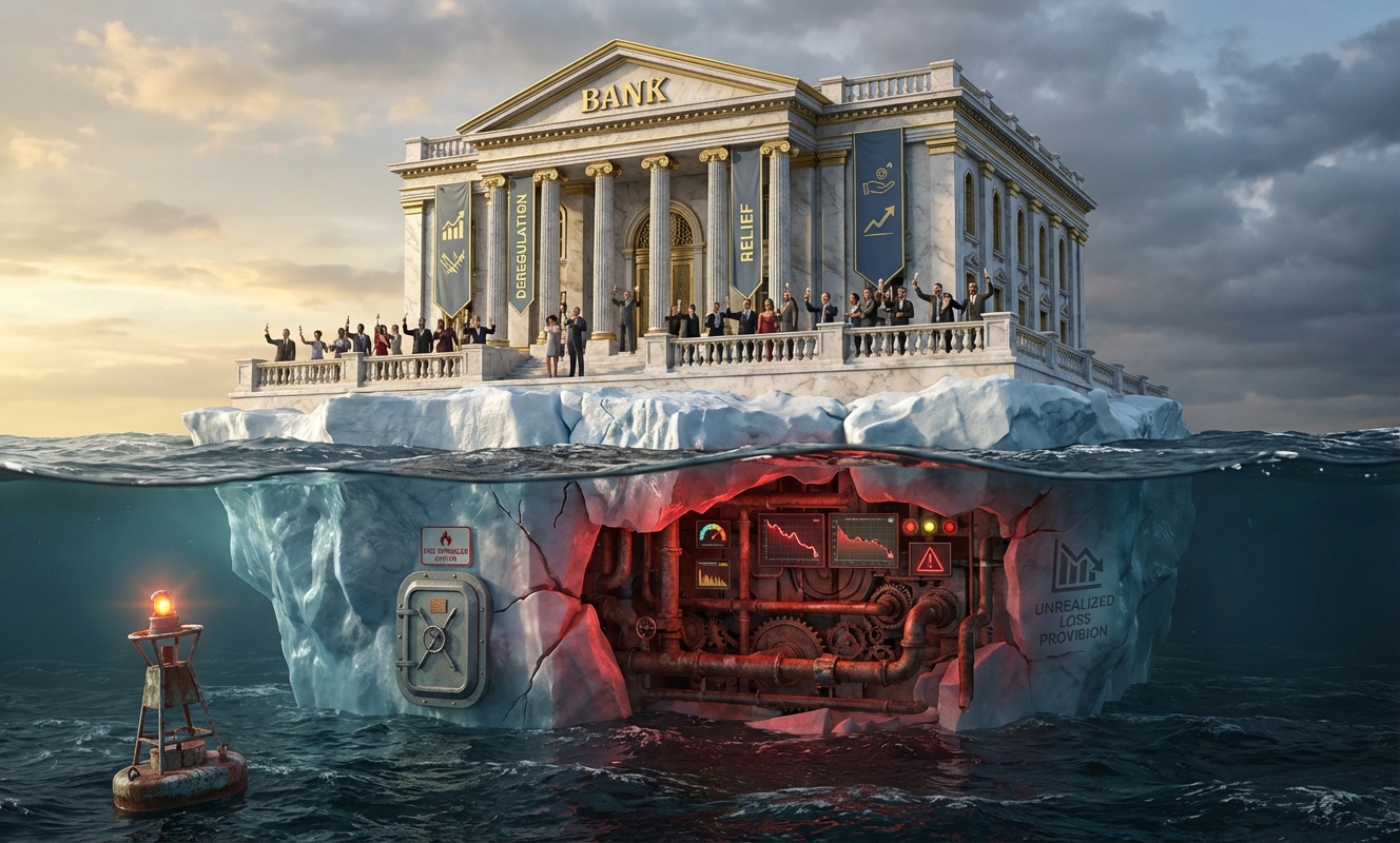 US frees up billions for banks while quietly admitting SVB’s core failure never went away- Market Analysis